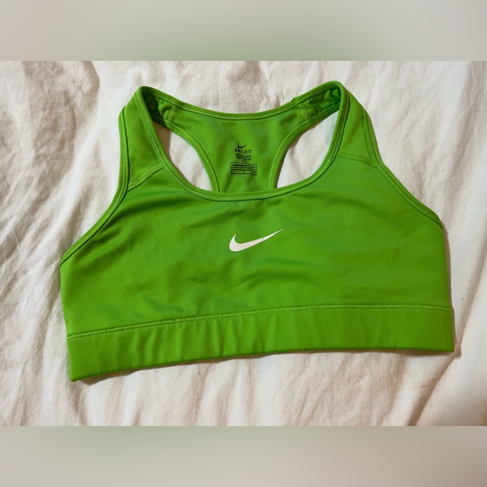 Nike Green Sports Bra